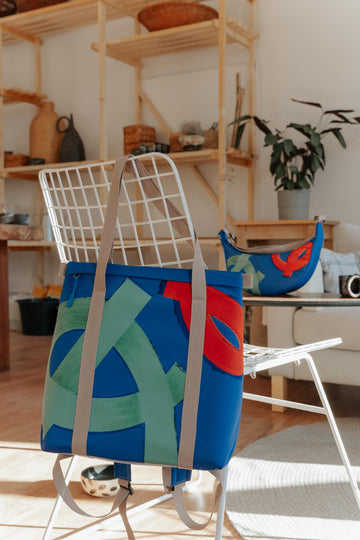 Brave Blue MINIMÁL hátizsák - PIKURA Limited Edition