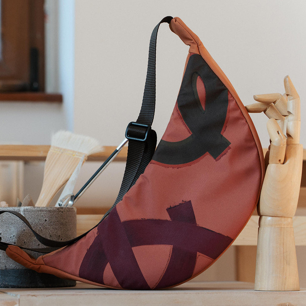 Glowing Ginger LUNA Crossbody táska - PIKURA Limited Edition