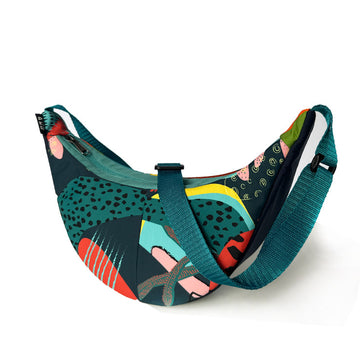 Re:Form Abstract Jungle Mini LUNA Crossbody táska