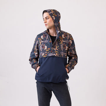 Bear and cloud hoodie for men