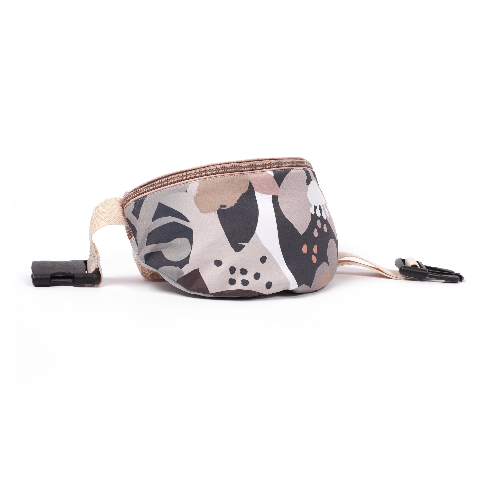 Pasztell foltos virágok övtáska