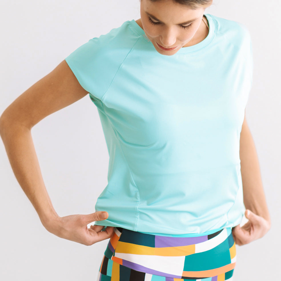 Tricou albastru arctic