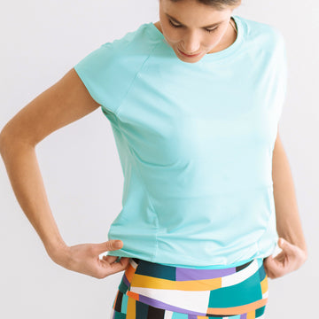 Tricou albastru arctic