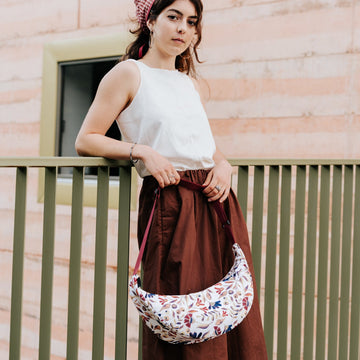 Autumn Flowers LUNA Crossbody bag